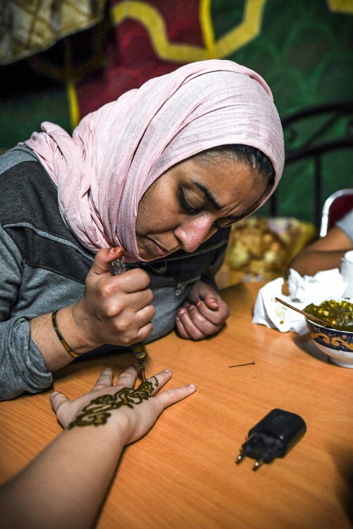 Vrijwilligerswerk Marokko henna