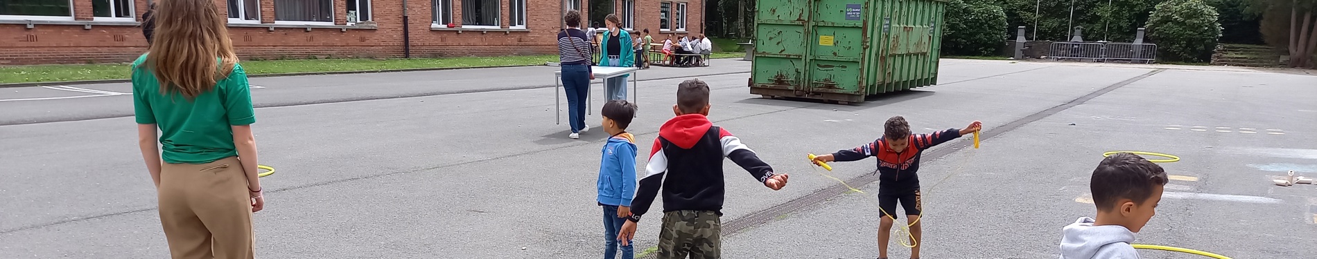 Vrijwilligerswerk België school kinderanimatie