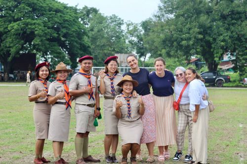 Vrijwilligerswerk Thailand scouts