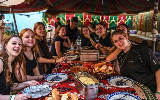 Vrijwilligerswerk Marokko school Sancta Maria Leuven